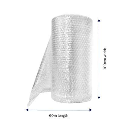 Bubble Wrap Roll - Air Bubble Cushioning Wrap Ideal for Shipping, Packaging and Moving