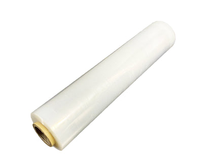 Stretch Film - Carton of 6 Rolls Hand Stretch Wrap Film PolyStretch Clear 1.1 kgs - 6 Rolls 
